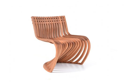 Pantosh Easy Chair - Solid Wood version